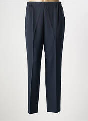 Pantalon droit bleu GEVANA pour femme seconde vue