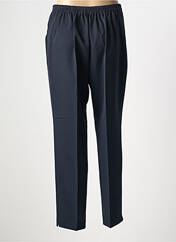 Pantalon droit bleu GEVANA pour femme seconde vue
