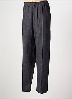 Pantalon droit gris GRIFFON pour femme