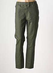 Pantalon droit vert CISO pour femme seconde vue