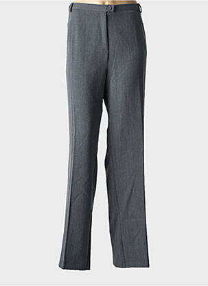Pantalon droit gris FRANCOISE F pour homme