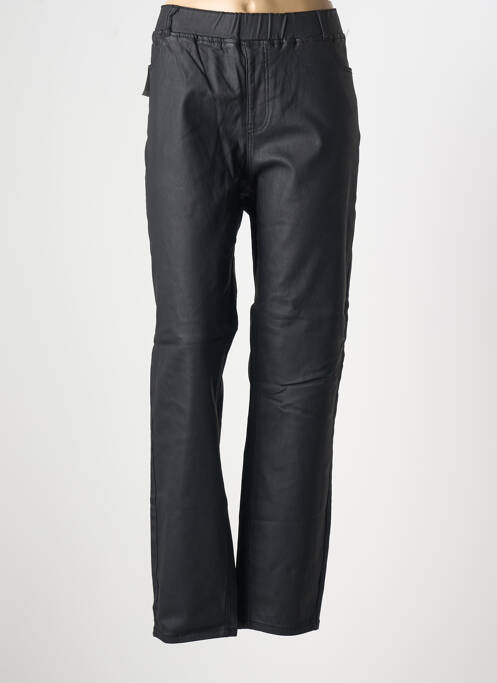 Pantalon droit taille élastique noir CISO femme