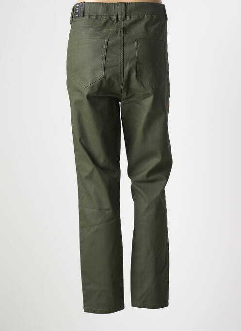 Pantalon droit taille élastique vert CISO femme