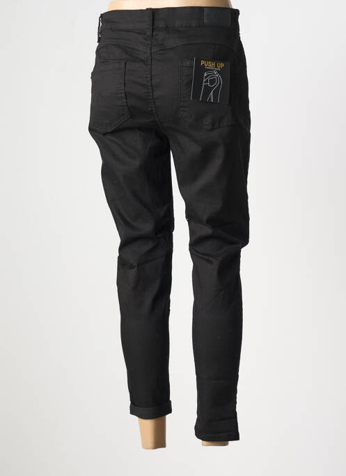Pantalon slim poches noir BS JEANS femme