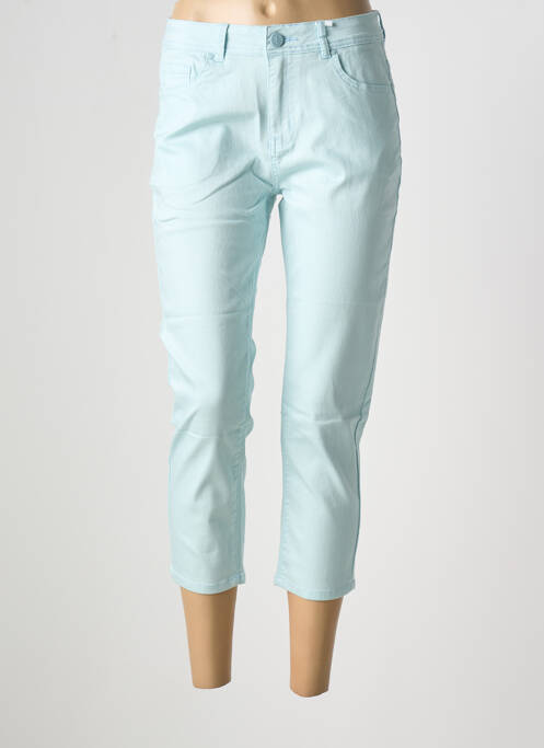 Pantacourt poches bleu GRIFFON femme