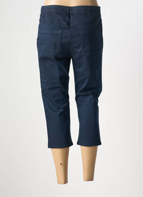Pantacourt taille élastique bleu CONCEPT  K femme