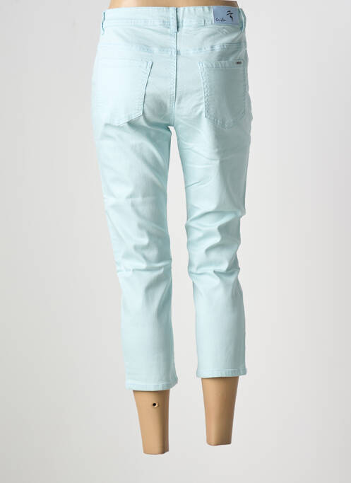 Pantacourt bleu GRIFFON femme