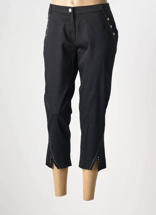 Pantacourt noir CHRISTINE LAURE pour femme