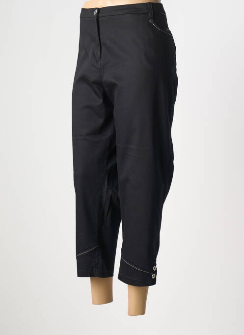 Pantalon 7/8 noir CHRISTINE LAURE pour femme