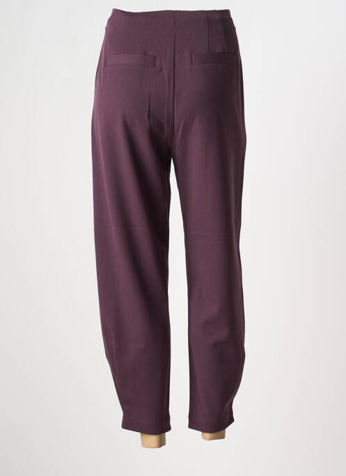 Pantalon 7/8 violet DESIGUAL femme