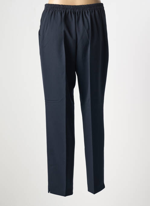Pantalon droit bleu GEVANA femme
