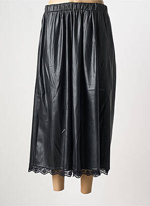 Jupe longue coupe fluide noir 2W PARIS femme