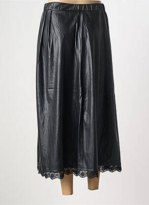 Jupe longue coupe fluide noir 2W PARIS femme