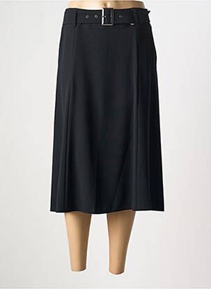 Jupe mi-longue coupe droite noir GERRY WEBER femme