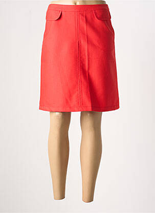 Jupe courte coupe droite rouge BETTY BARCLAY femme