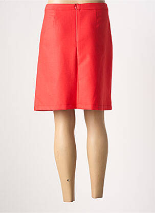 Jupe courte coupe droite rouge BETTY BARCLAY femme