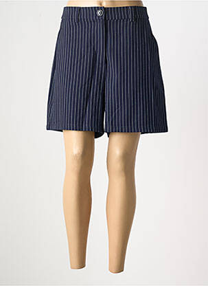 Bermuda coupe droite bleu LEE COOPER femme