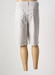 Bermuda gris ANNA MONTANA pour femme seconde vue