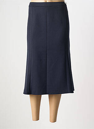 Jupe mi-longue bleu ANNE KELLY pour femme