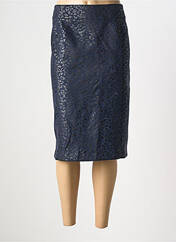 Jupe mi-longue bleu GEVANA pour femme seconde vue