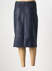Jupe mi-longue bleu GEVANA pour femme seconde vue