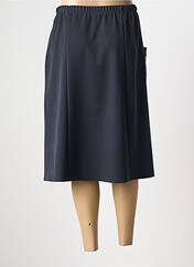 Jupe mi-longue bleu PLURIELLES pour femme seconde vue