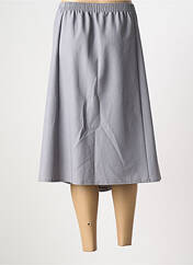 Jupe mi-longue gris GRIFFON pour femme seconde vue