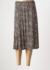 Jupe mi-longue noir GEVANA pour femme seconde vue