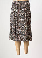 Jupe mi-longue noir GEVANA pour femme seconde vue