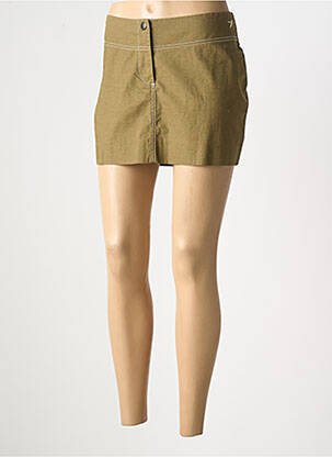Mini-jupe vert 5 JEANS pour femme