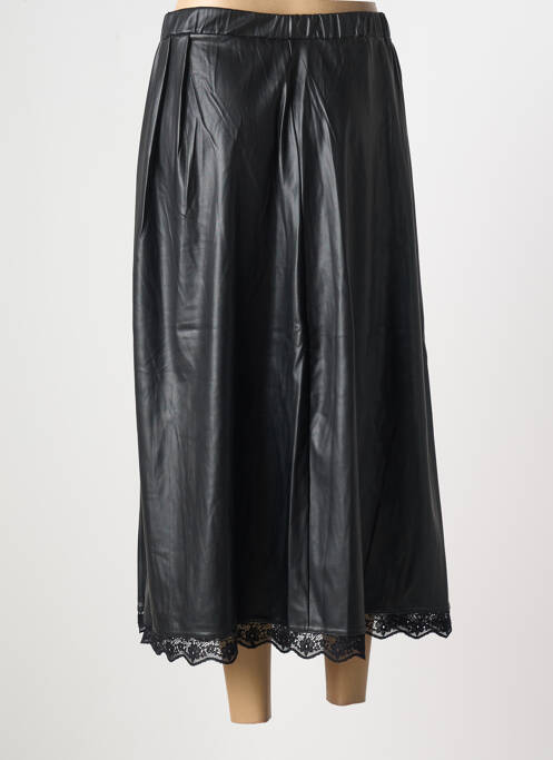 Jupe longue coupe fluide noir 2W PARIS femme