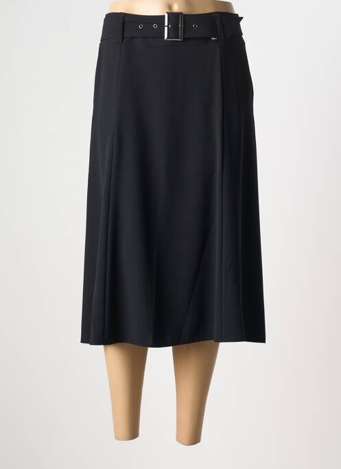 Jupe mi-longue coupe droite noir GERRY WEBER femme