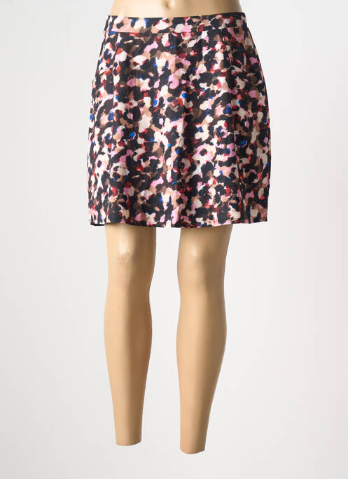 Jupe courte coupe droite noir MOLLY BRACKEN femme