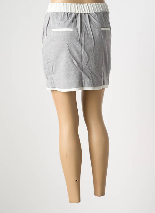 Jupe courte poches gris SEE U SOON femme