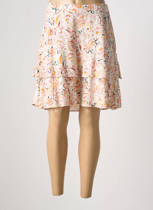 Jupe courte blanc GARCIA pour femme