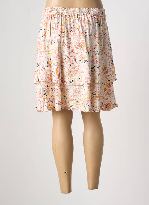 Jupe courte blanc GARCIA femme