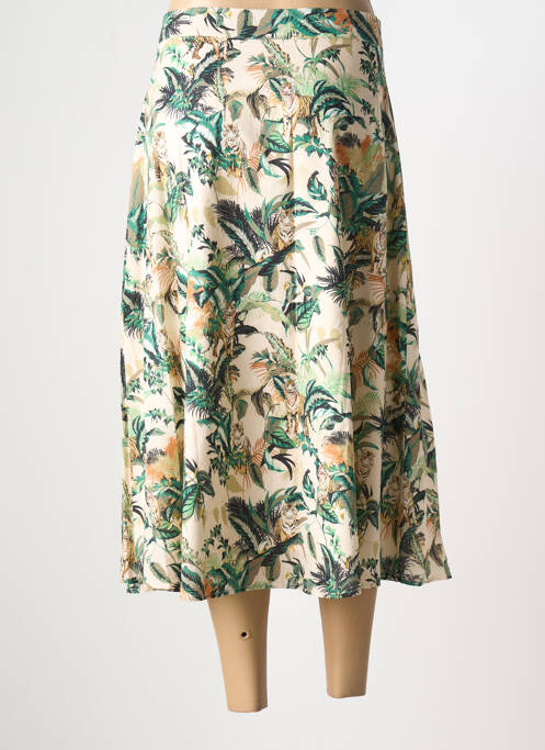 Jupe longue vert LA FEE MARABOUTEE femme