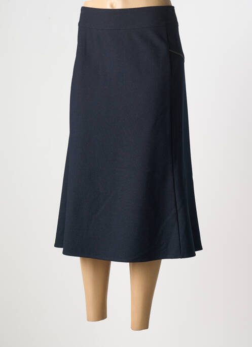 Jupe mi-longue bleu GEVANA pour femme