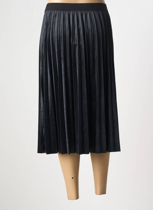 Jupe mi-longue noir SEE U SOON femme