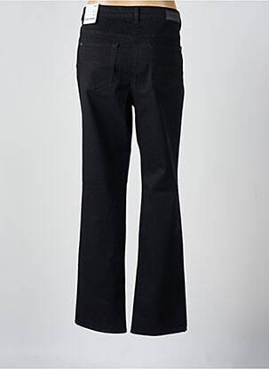 Pantalon droit fermeture zippée sous rabat boutonné noir GERRY WEBER femme