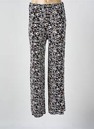 Pantalon droit taille élastique noir GARCIA femme
