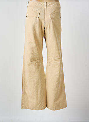 Pantalon cargo poches beige IKKS femme