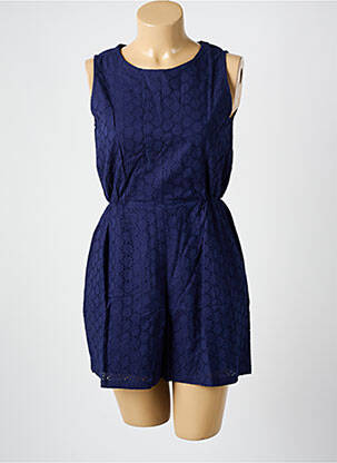 Combishort coupe cintrée bleu COMPAÑIA FANTASTICA femme
