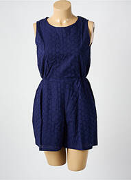 Combishort coupe cintrée bleu COMPAÑIA FANTASTICA femme
