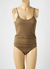 Body vert MAJESTIC FILATURES pour femme seconde vue