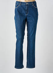 Jeans coupe slim bleu BRUNO SAINT HILAIRE pour femme seconde vue