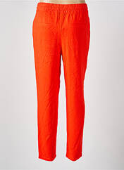 Pantalon droit orange VERO MODA pour femme seconde vue
