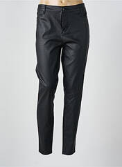 Pantalon slim noir VERO MODA pour femme seconde vue