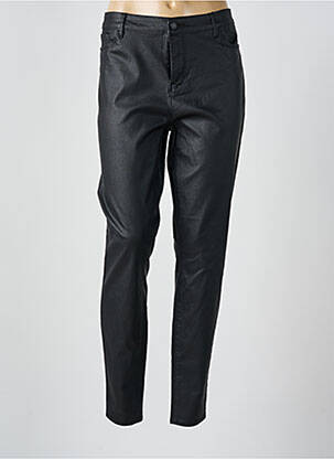 Pantalon slim noir VERO MODA pour femme