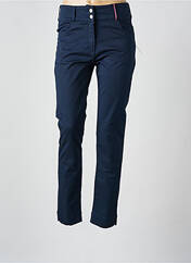 Pantalon slim bleu DELAHAYE pour homme seconde vue